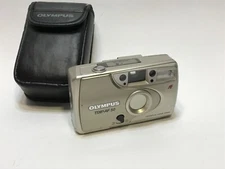 Olimpus Trip AF 50 35 mm Camera Point and Shoot Wide Angle Lens 28mm Tested.