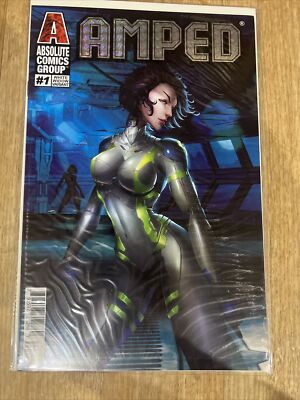 Amped #1 White Widow Foil Variant NM Absolute Comics group