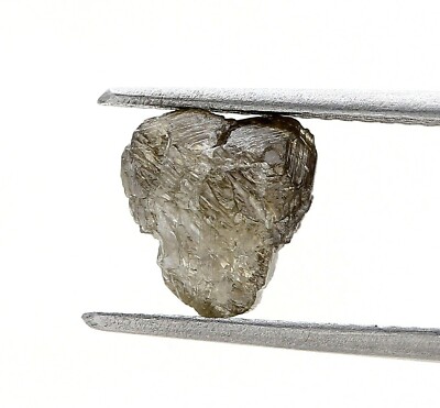 Groß Selten Diamant 1.99TCW Grünlich Grau Funkelnde Natürlich Herz Form Geschenk