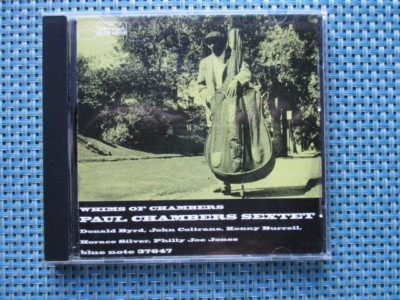 PAUL CHAMBERS SEXTET-WHIMS OF CHAMBERS BLUE NOTE CDP7243 8 37647 2 3(1)