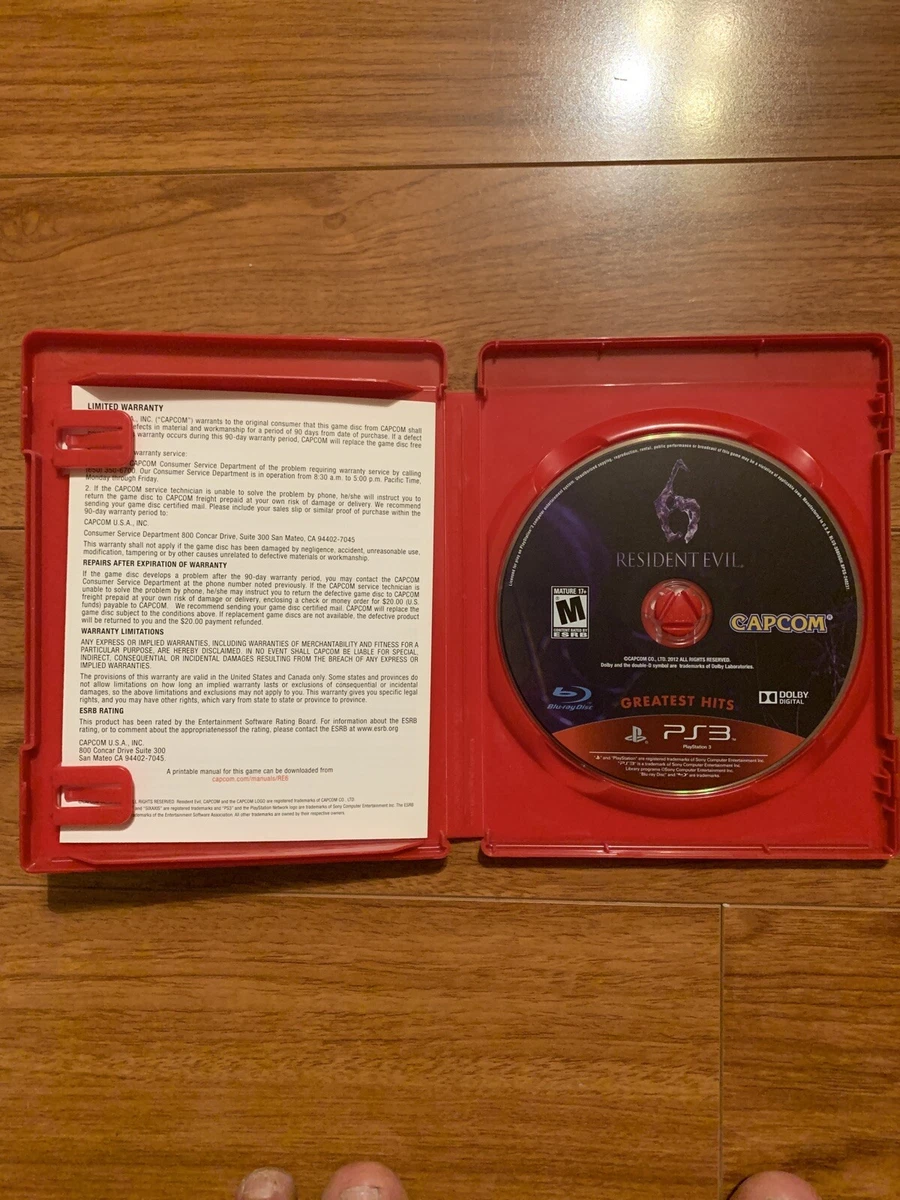 Resident Evil 6 - PlayStation 4 : Capcom U S a Inc: Video Games