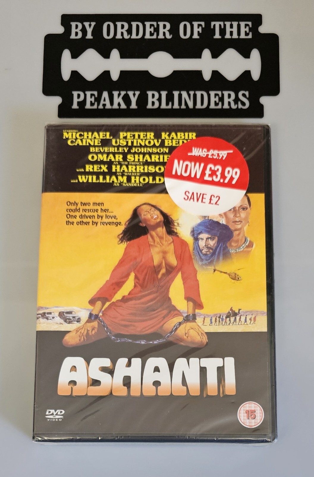 ASHANTI DVD 💿 MICHAEL CAINE