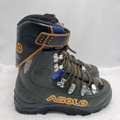 Asolo AFS Guide Composite Fiber Mountaineering Boots Made In Italy US 6 UK 5.5