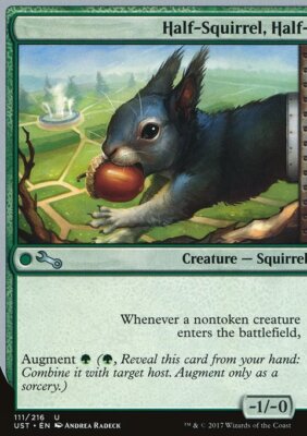 MTG Magic the Gathering Half-Squirrel, Half- (111/288) Unstable NM