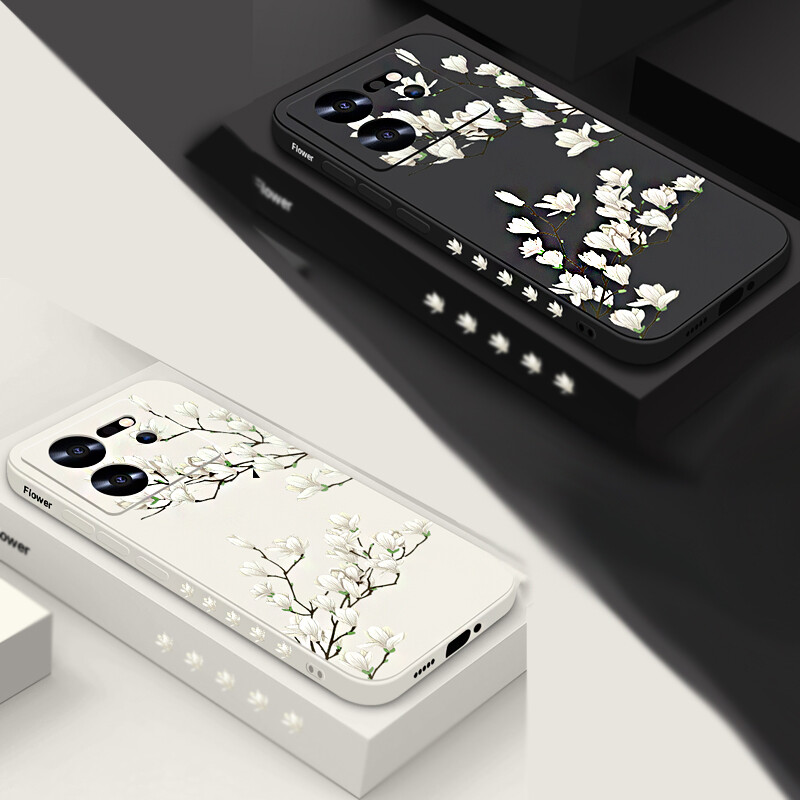 Shockproof Flower Lanyard Phone Case for Xiaomi Redmi Note 13T 12 11 Pro  