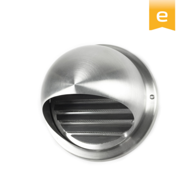EASYTEC Edelstahl Mauerkasten DN150 Mit Teleskoprohr & Rückstauklappe – Für Dunstabzugshauben