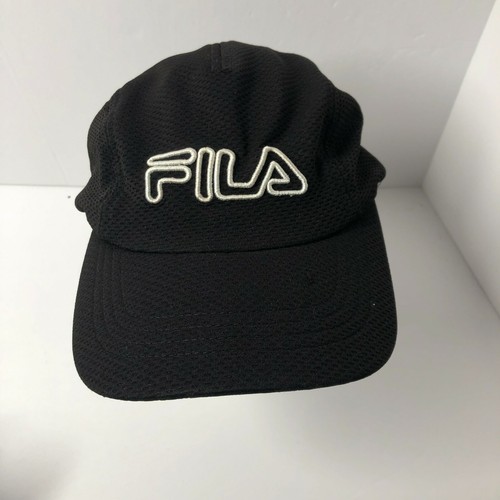 Men's Fila Mesh Light Weight Hat Black 