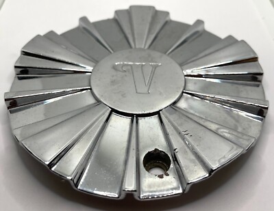 stw-117-2 Velocity Chrome Wheel Center Cap