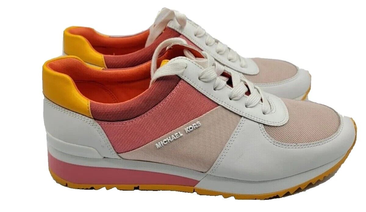 Tênis esportivo de couro Michael Kors Multicolorido para mulheres