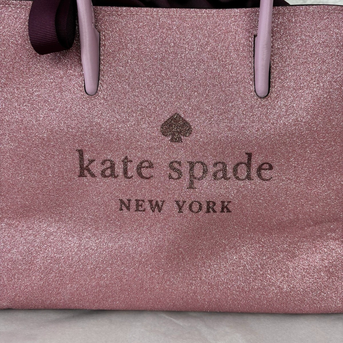 HOT Pink Kate Spade Trista Shopper Kate Spade Pink Glitter Trista
