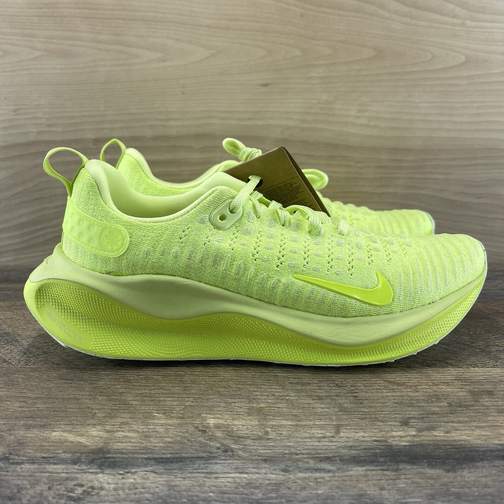 Nike Reactx Infinity Run 4 Womens Running Shoes Size 8 Volt Green