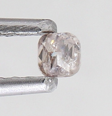 Surat*Diamond*City Natürlicher Diamant 0.10 ct Pink Kissen Schliff 2.5 mm