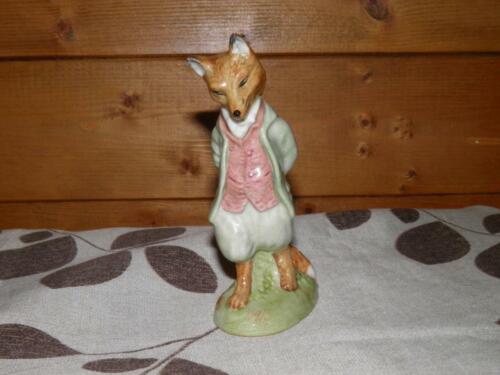Royal Albert Beatrix Potter Fox Figure Foxy Whiskered Gentleman