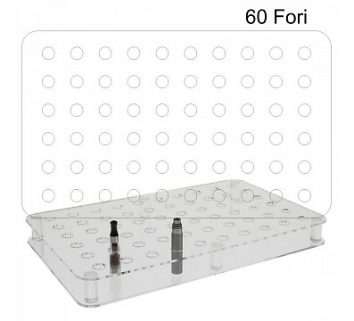E-264 PAT-D Porta atomizzatori per sigarette elettroniche DA BANCO 60 23.00 38.0