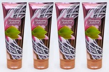 4 Bath  Body Works MAHOGANY TEAKWOOD Ultra Shea Body Cream 8 oz