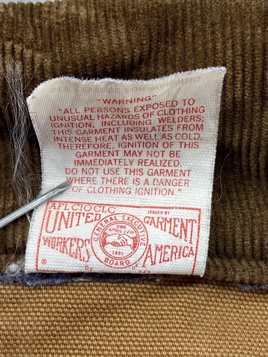VTG Carhartt CB256 Adult XL USA Made Corduroy Canvas Jacket VTG Carhartt CB256 Adult XL USA Made Corduroy Canvas Jacket