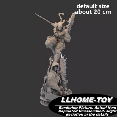 Anime Deathstroke Armed Fight Resin 3D Print GK Figure DIY Model Unpainted