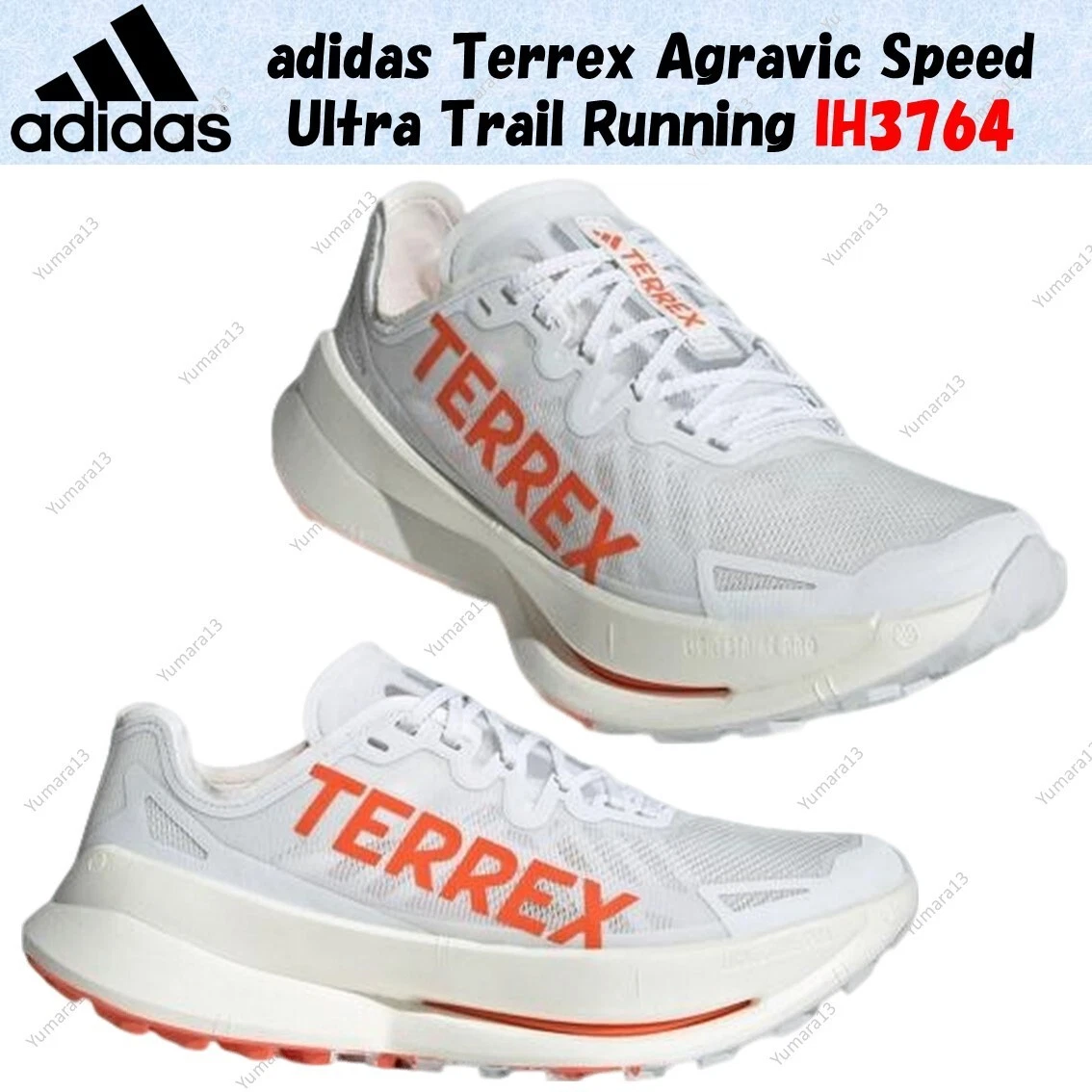 adidas Terrex Agravic Speed Ultra Trail Running IH3764 Men's Size