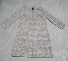 Nicole Miller New York Womens A-Line Dress size Large Grey