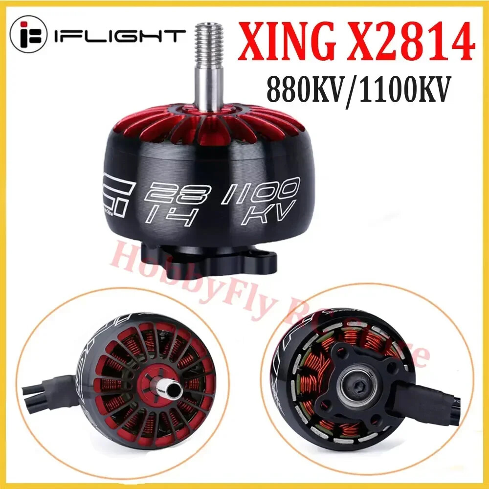 IFlight XING X2814 2814 1100KV / 880KV 2-6S FPV NextGen Motor for