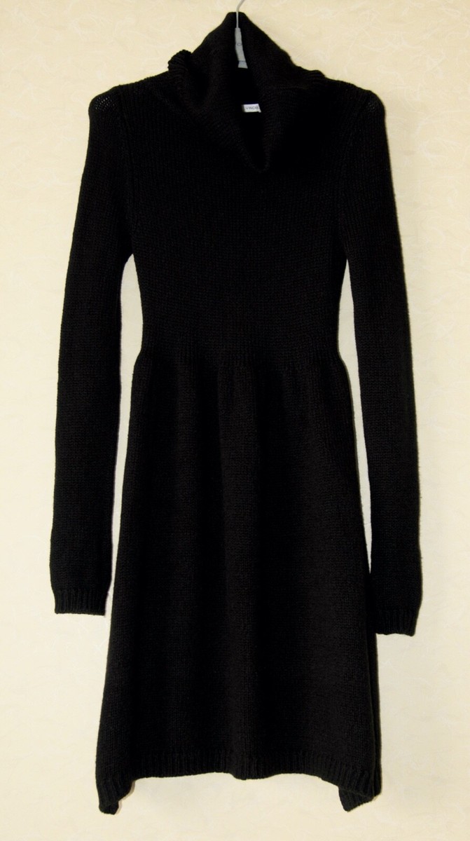 vince knit dress Space-dyed open-knit midi dress - blue