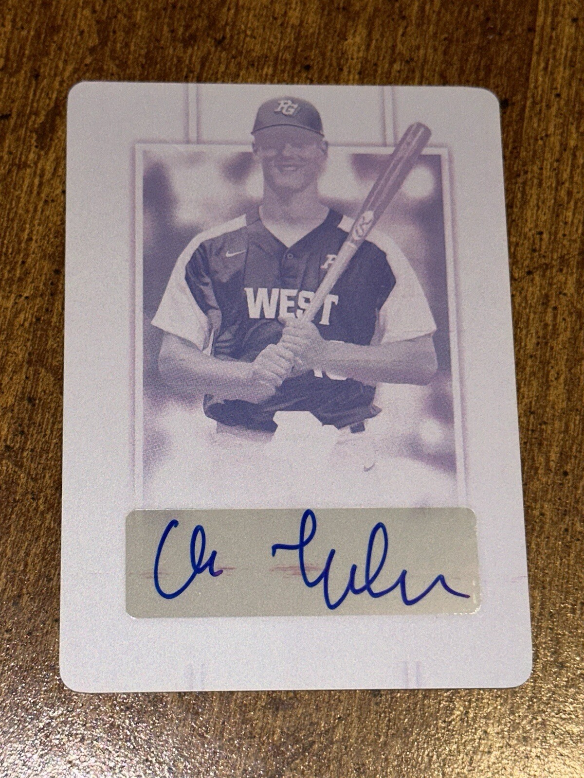 COLE HINKELMAN 2018 Leaf PERFECT GAME MAGENTA PLATE 1/1 Auto STANFORD