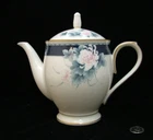 NORITAKE  NIGHTSONG IVORY CHINA  7268  TEAPOT WITH LID MADE IN JAPAN
