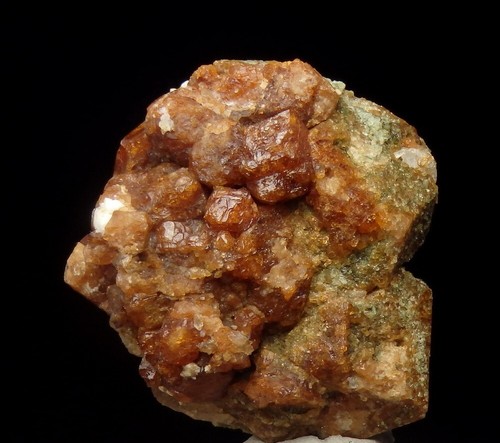 GARNET var. GROSSULAR crystals --- NORWAY - Nordland - Vefsn - Toven /pj863 - Picture 4 of 18