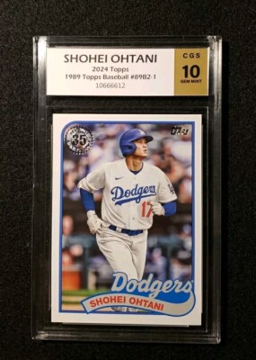 2024 Topps Series 2 - 1989 Topps Baseball Shohei Ohtani #89B2-1