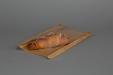 PAPER FOOD BAGS WITH CELLOPHANE BROWN BREAD SANDWICH BAKERY GIFT PACKING 3 SIZES