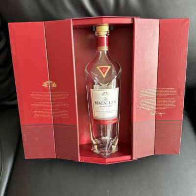 THE MACALLAN RARE CASK Empty Bottle 700ml and Box Very Good Condition