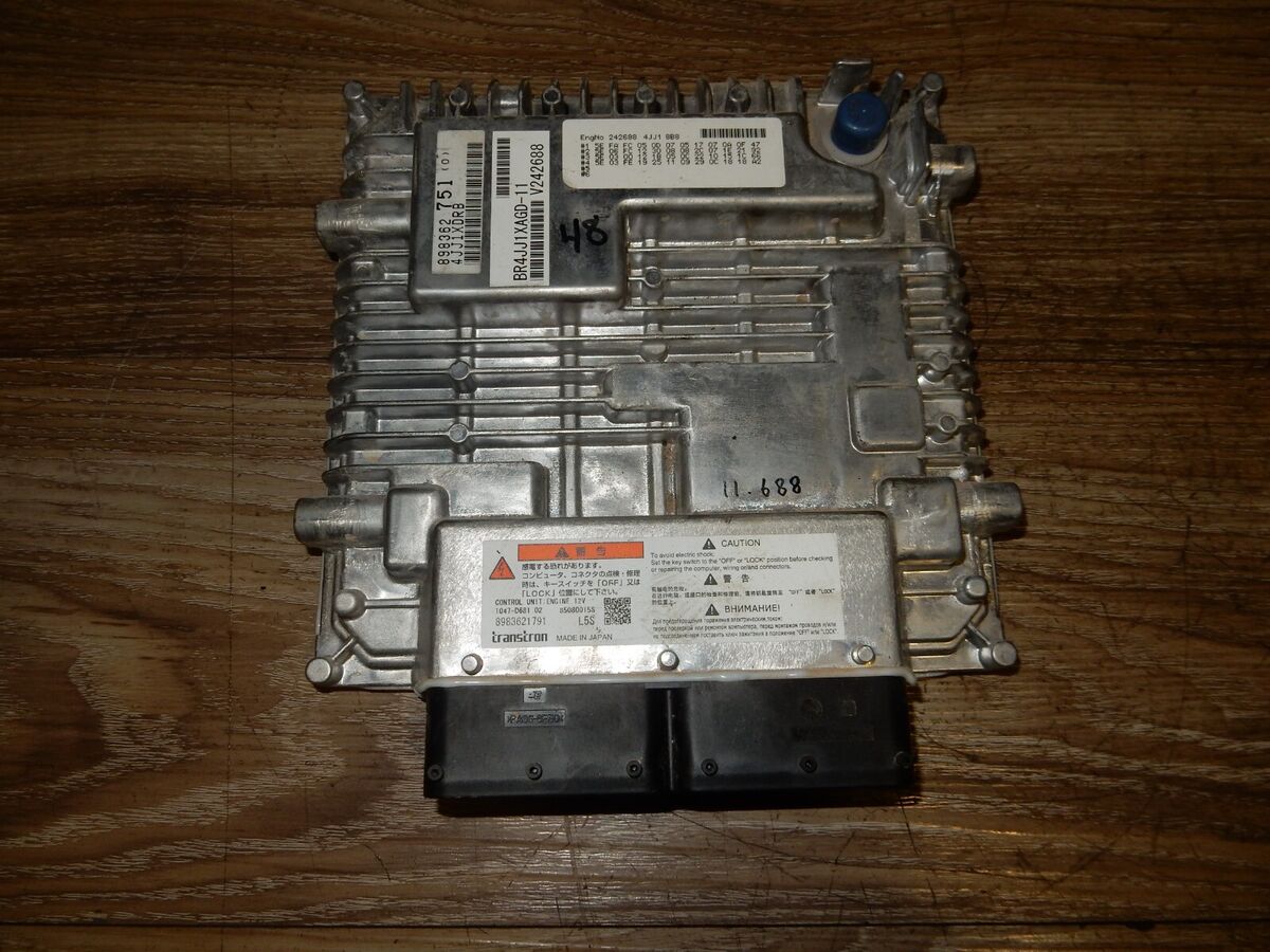 Isuzu Transtron Engine Computer Module 12V (898362751) BR4JJ1XAGD-11 OEM Isuzu Transtron Engine Computer Module 12V (898362751) BR4JJ1XAGD-11 OEM