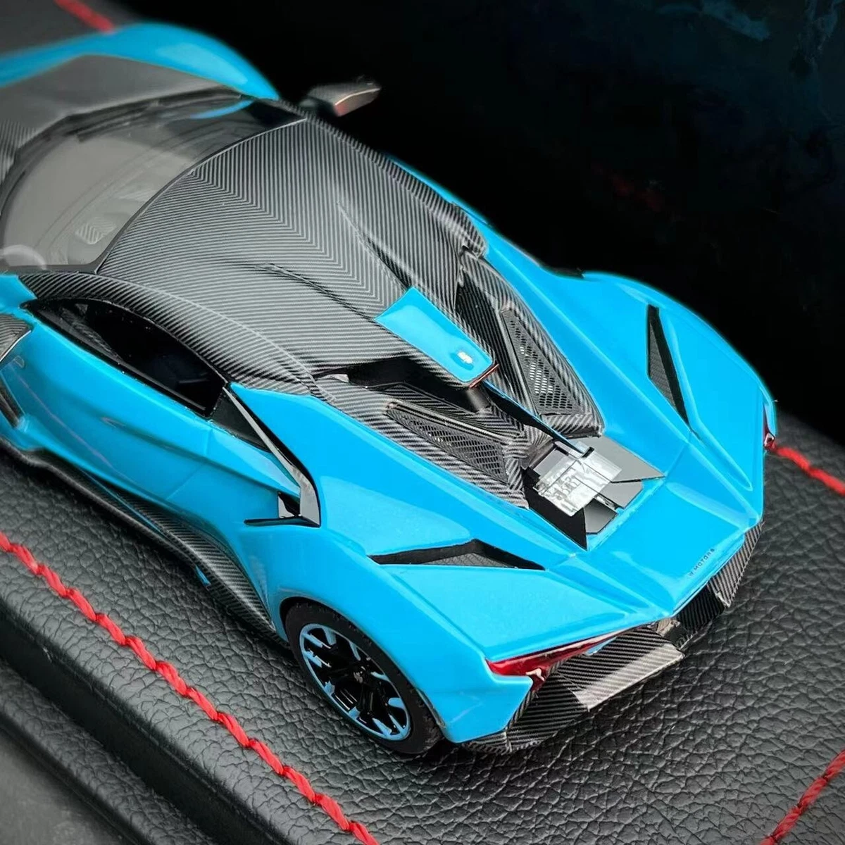 Buonarte 1/43 W Motors Fenyr Supersport car model Metallic Blue | eBay