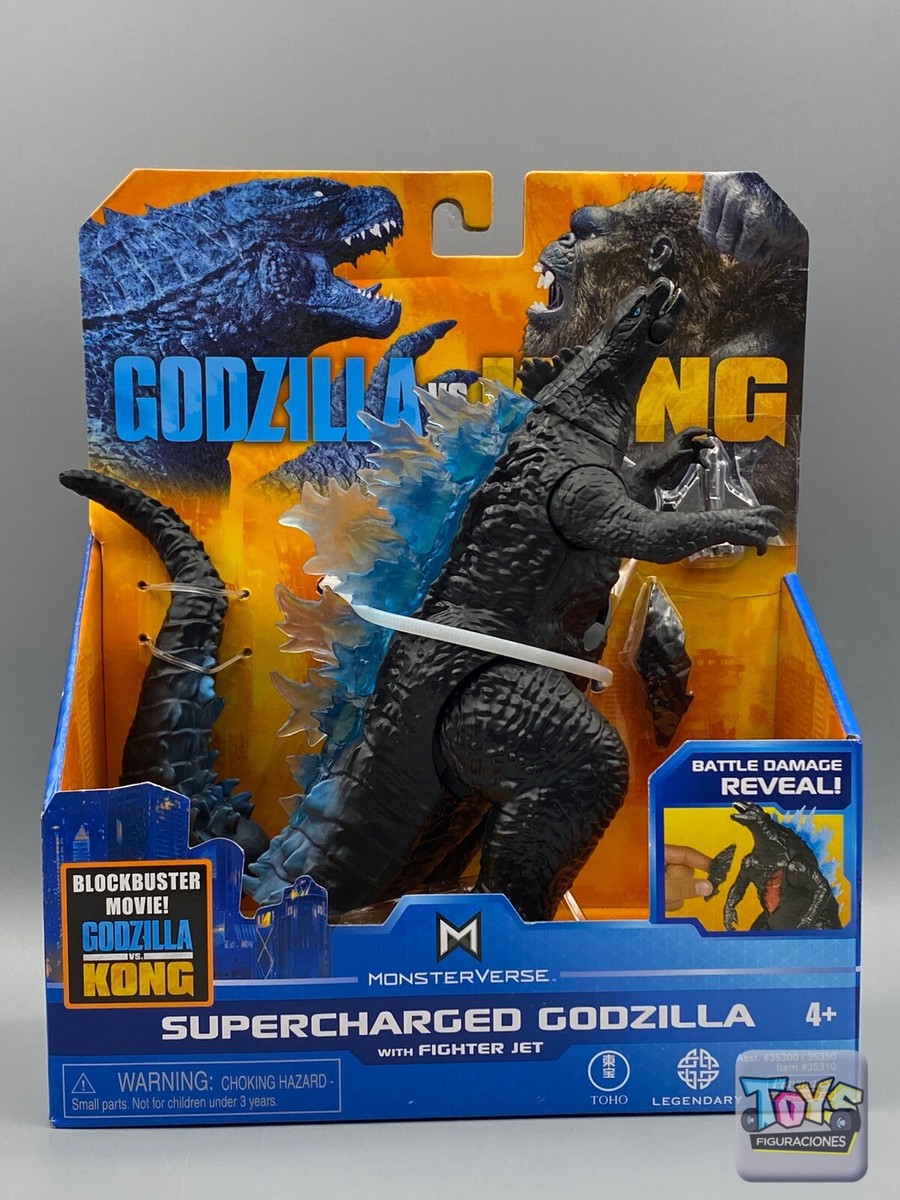 特撮 Godzilla 2 Rare Complete Set of 6 Types Playmates Monsterverse GODZILLA VS KONG Supercharged