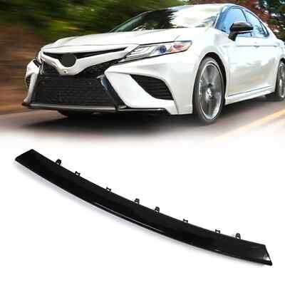 For 2018 2019 2020 Toyota Camry Front Bumper Grille Lower Molding Middle Trim