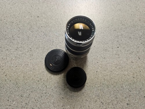 Voigtländer Super-Dynarex 1:4/135 Objektiv 135 mm f/4. GETESTET