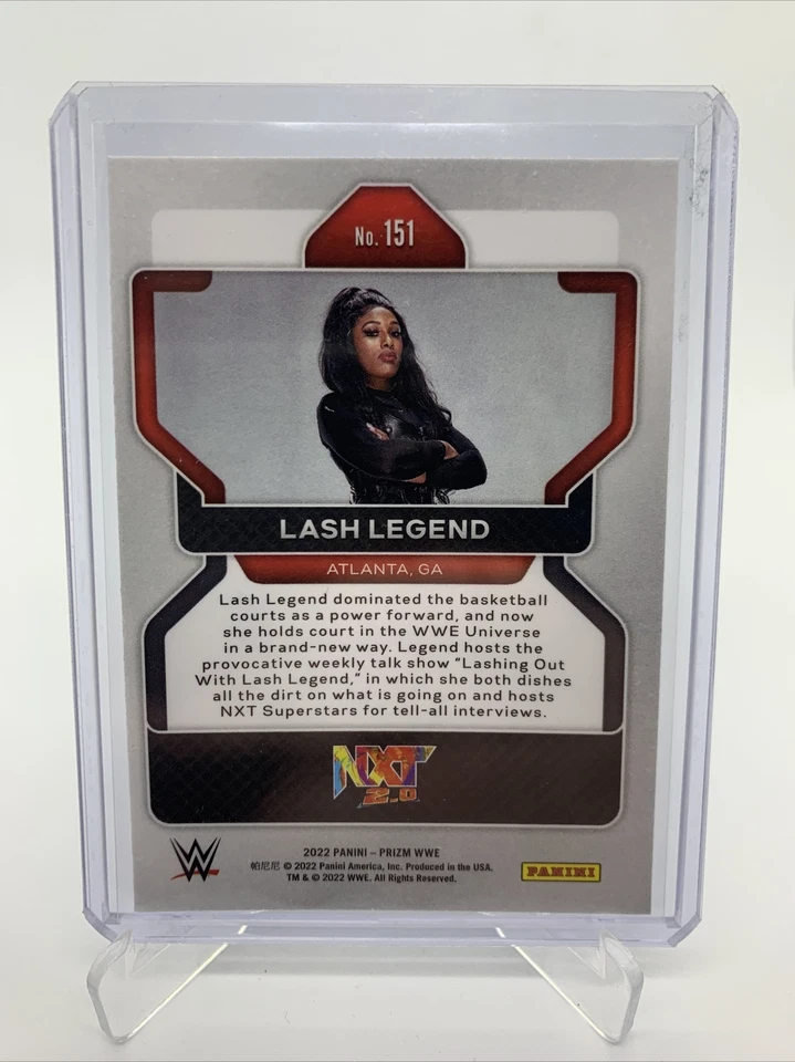 2022 Panini WWE Prizm RC Lash Legend - Image 2 of 2