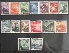 Austria 1935 Airmail issues MH