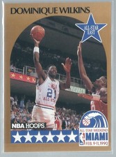 1990-91 NBA Hoops - All-Star Game Dominique Wilkins #12