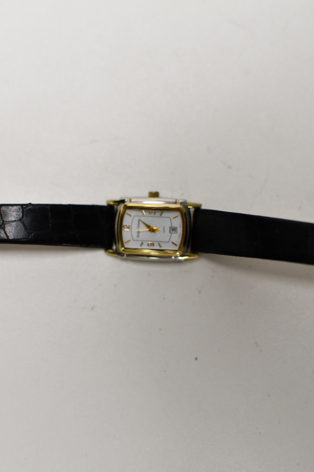 Sergio Valente Quartz Watch Rectangular Two-Tone … - image 4