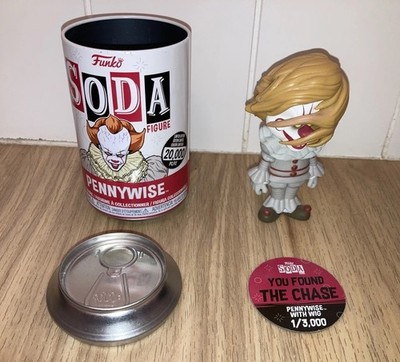 Funko Soda Pennywise Chase with Wig Vinyl Figure - Stephen King IT