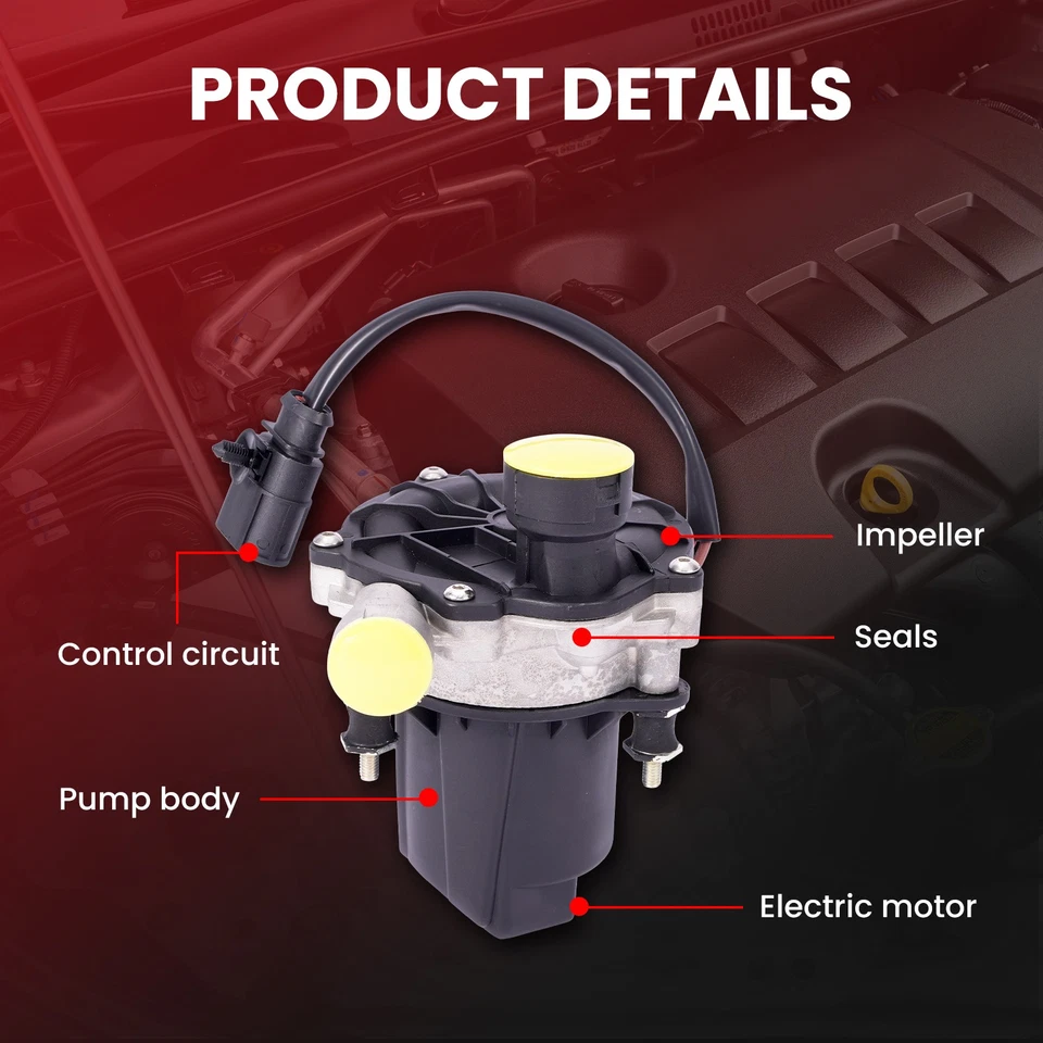 Bomba de inyección de aire secundaria para Audi S4 S5 S6 S7 S8 RS7 A4 A5 A8 Quattro V6 V8 Foto 4 de 4