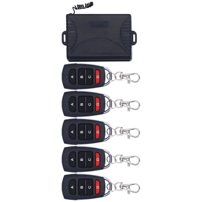 Auto 433Mhz 4CH Garagentor-Fernbedienung Entry Opener Wireless Relay Transmitte