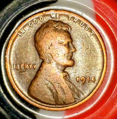 1914 Lincoln Wheat Penny XF...Plus Free