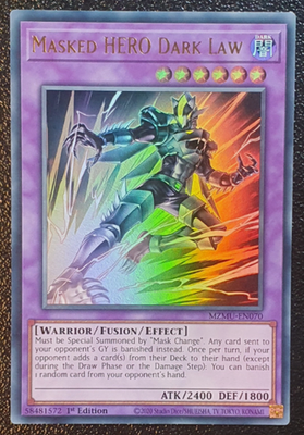 MZMU-EN070 - Masked HERO Dark Law - Ultra Rare - NM/M | eBay