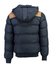 Chaqueta Acolchada Geographical Norway Para Hombre - Parka De Exterior, Impermeable, Con Capucha Desmontable, Tallas S A 3XL