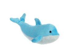 8 Inch Destination Nation Blue Dolphin Plush Stuffed Animal by Aurora