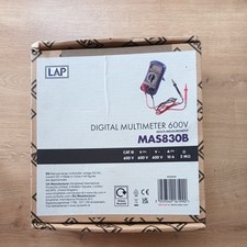 multimeter LAP MAS830B Digital Multimeter 600V. 10A. DC/AC. Multi-Measurement