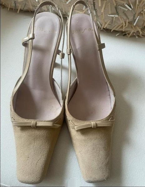 Women Unisa Heels Beige Suede 37