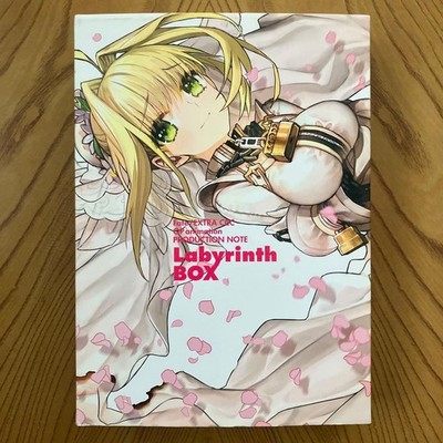 Fate / Extra Ccc Op Production Note Labyrinth Box Type-Moon Art Set Book C84 L